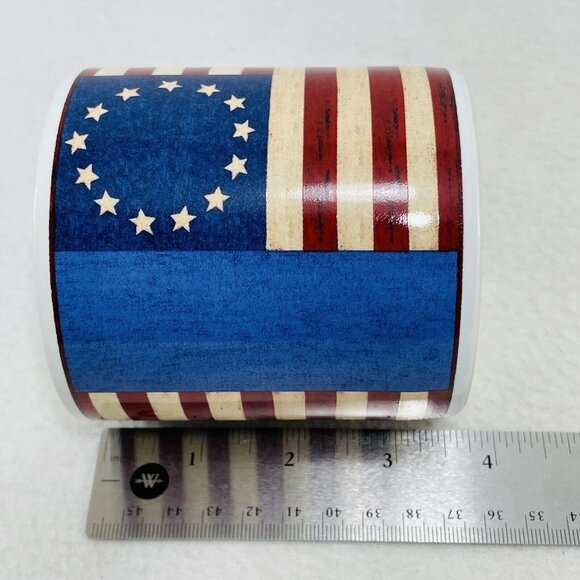 Spirit Of Flag Mug Brandon House Warren Kimble Sakura US USA America Patriot - Picture 10 of 10